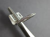 .16CT DIAMOND 18KT WHITE GOLD 3D ROUND 2MM COMFORT FIT WEDDING ANNIVERSARY RING