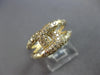 ESTATE .74CT DIAMOND 14KT YELLOW GOLD ROUND CLASSIC PAVE ETOILE LOVE KNOT RING