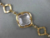 ESTATE 21.31CT DIAMOND SMOKEY TOPAZ & PINK QUARTZ 18KT ROSE GOLD ETOILE BRACELET