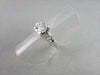 ESTATE 0.46CTW 18KT WHITE GOLD PAST PRESENT FUTURE DIAMOND RING ONE OF A KIND !!