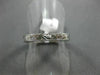 ANTIQUE 18KT WHITE GOLD CLASSIC FILIGREE MILGRAIN WEDDING ANNIVERSARY RING #1053