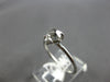 1.0CT SALT & PEPPER DIAMOND 18K WHITE GOLD SOLITAIRE PEAR SHAPE ENGAGEMENT RING