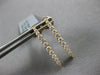 .52CT DIAMOND 18KT YELLOW GOLD 3D CLASSIC GRADUATING BAR FUN HANGING EARRINGS