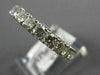 ESTATE 3.30CT DIAMOND PLATINUM CLASSIC ETERNITY WEDDING ANNIVERSARY RING #22139
