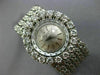 ANTIQUE LARGE 1.08CT OLD MINE DIAMOND 18KT WHITE GOLD SWISS LADIES WATCH #26262