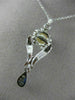 ANTIQUE .50CT OLD MINE DIAMOND AAA SOUTH SEA PEARL 14K WHITE GOLD PENDANT #21893