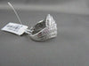ANTIQUE WIDE 2.15CT DIAMOND 18KT WHITE GOLD FILIGREE MULTI ROW ANNIVERSARY RING