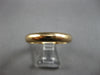 ESTATE 18K ROSE GOLD 3D CLASSIC SOLID 4MM MEN'S WEDDDING ANNIVERSARY RING #27848