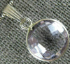ESTATE 3.60CT AAA PINK AMETHYST 14KT WHITE GOLD 3D ROUND CLASSIC BEZEL PENDANT