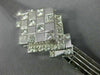 ANTIQUE HAMILTON 1.15CT OLD MINE DIAMOND 14KT WHITE GOLD WATCH BRACELET #17253
