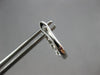 1.02CT DIAMOND 18KT WHITE GOLD 3D 3 STONE PAST PRESENT FUTURE LEVERBACK EARRINGS