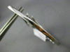 ESTATE WIDE 2.60CT DIAMOND & SAPPHIRE 14KT WHITE GOLD 3 FLOWER BANGLE BRACELET