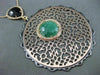 ESTATE LARGE 1.02CT DIAMOND & MULTI GEM 14KT TWO TONE GOLD BY THE YARD PENDANT