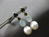 7.29CT DIAMOND & AAA MULTI GEM & AAA SOUTH SEA PEARL 18KT ROSE GOLD FUN EARRINGS