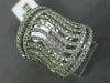 ESTATE LARGE 1.60CT ROUND DIAMOND 18KT WHITE GOLD MULTI ROW MULTI WAVE FUN RING