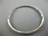 ESTATE 2.13CT WHITE & FANCY YELLOW DIAMONDS 14KT WHITE GOLD BANGLE AMAZING!!!