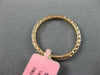 ESTATE .65CT DIAMOND 14K ROSE GOLD SIZABLE ETERNITY WEDDING ANNIVERSARY RING 2mm