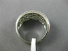 WIDE 1.81CT DIAMOND 18KT WHITE GOLD 3D MICRO PAVE SEMI ETERNIT ANNIVERSARY RING