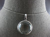 LARGE 25.07CT DIAMOND & AAA GREEN AMETHYST 14KT WHITE GOLD LOVE PENDANT #27970