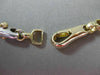 ESTATE LARGE & EXTRA LONG 14KT 2TONE GOLD FANCY LINK ITALIAN MEN BRACELET #19323
