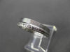 ANTIQUE WIDE 14K WHITE GOLD 3D FILIGREE ETERNITY WEDDING ANNIVERSARY RING #18941