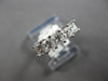 .90CT DIAMOND 14KT WHITE GOLD 3D 5 STONE SHARED PRONG WEDDING ANNIVERSARY RING