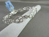 ANTIQUE WIDE 1.25CTW FILIGREE 18KT DIAMOND WAVY BRACELET BEATUFUL!!!!!!!!