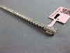 ESTATE 2.22CT DIAMOND 14KT WHITE GOLD 3D CLASSIC ROUND 2.5MM TENNIS BRACELET
