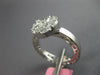 1.30CT DIAMOND 18KT WHITE GOLD ROUND CLUSTER FLOWER INTERCHANGEABLE RING/PENDANT