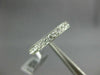 1.48CT DIAMOND 18KT WHITE GOLD ROUND FILIGREE MILGRAIN ETERNITY ANNIVERSARY RING