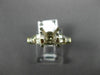 ESTATE .45CT DIAMOND 14KT 2 TONE GOLD FILIGREE SEMI MOUNT ENGAGEMENT RING #6016