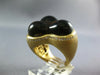 ESTATE EXTRA LARGE 18.53CT DIAMOND & AAA SMOKEY TOPAZ 14KT YELLOW GOLD FUN RING