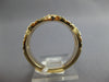 1.03CT DIAMOND 14KT YELLOW GOLD 3D CLASSIC CRISS CROSS INFINITY ANNIVERSARY RING