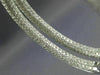 ESTATE EXTRA LARGE 7.64CT DIAMOND 18KT WHITE GOLD 3D OVAL HOOP HANGING EARRINGS