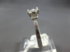 .33CT DIAMOND 18KT WHITE GOLD 3D CLASSIC ROUND CLUSTER ILLUSION ENGAGEMENT RING