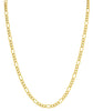 ESTATE 14KT YELLOW GOLD CLASSIC FIGARO 4MM 18" CHAIN NECKLACE WITH LOBSTER LOCK