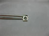 ESTATE .30CT DIAMOND 14KT WHITE GOLD 3D TENSION SOLITAIRE STUD EARRINGS #16287