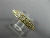 .77CT DIAMOND 14KT YELLOW GOLD 3D CLASSIC SEMI ETERNITY WEDDING ANNIVERSARY RING