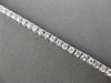ESTATE 1.83CT DIAMOND 14KT WHITE GOLD CLASSIC FOUR PRONG TENNIS BRACELET 2mm