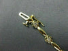 ANTIQUE .35CT DIAMOND 14KT YELLOW GOLD DAISY FLOWER BRACELET BEAUTIFUL #10118