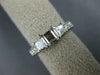 ESTATE .51CT DIAMOND 14KT WHITE GOLD 3D LUCIDA SEMI MOUNT ENGAGEMENT RING #23798