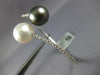LARGE 1.03CT DIAMOND AAA SOUTH SEA & TAHITIAN PEARL 18K WHITE GOLD LOVE BRACELET
