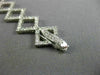 ESTATE WIDE 4.50CT DIAMOND 18K WHITE GOLD  CLASSIC OPEN SQUARE TENNIS BRACELET