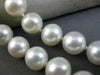 ESTATE LARGE AAA SOUTH SEA PEARL 14KT WHITE GOLD 3D 10MM CLASSIC NECKLACE #26189