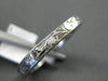 ANTIQUE 18KT WHITE GOLD CLASSIC FILIGREE MILGRAIN WEDDING ANNIVERSARY RING #1053