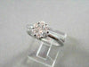 ANTIQUE WIDE E-F VVS FLOWER .62CT DIAMOND 14KT GOLD RING ONE OF A KIND!!!!!!!!!!