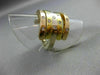 ESTATE .45CT ETOILE DIAMOND 18KT WHITE & YELLOW & ROSE GOLD STACKABLE RING #1149