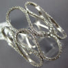 ESTATE LARGE .60CT DIAMOND 14KT WHITE GOLD 3D MULTI SWIRL FUN RING
