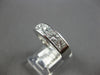LARGE 2.0CT DIAMOND 14KT WHITE GOLD 3D PRINCESS 5 STONE CHANNEL ANNIVERSARY RING