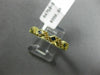.16CT AAA SAPPHIRE 14KT YELLOW GOLD 3D FILIGREE ZIG ZAG WEDDING ANNIVERSARY RING